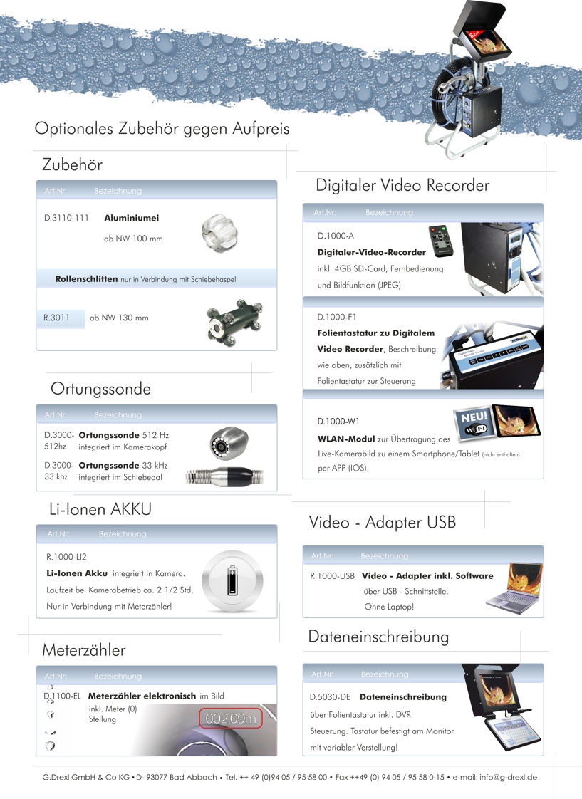 Rohrkameras - Rohrkamera 3110